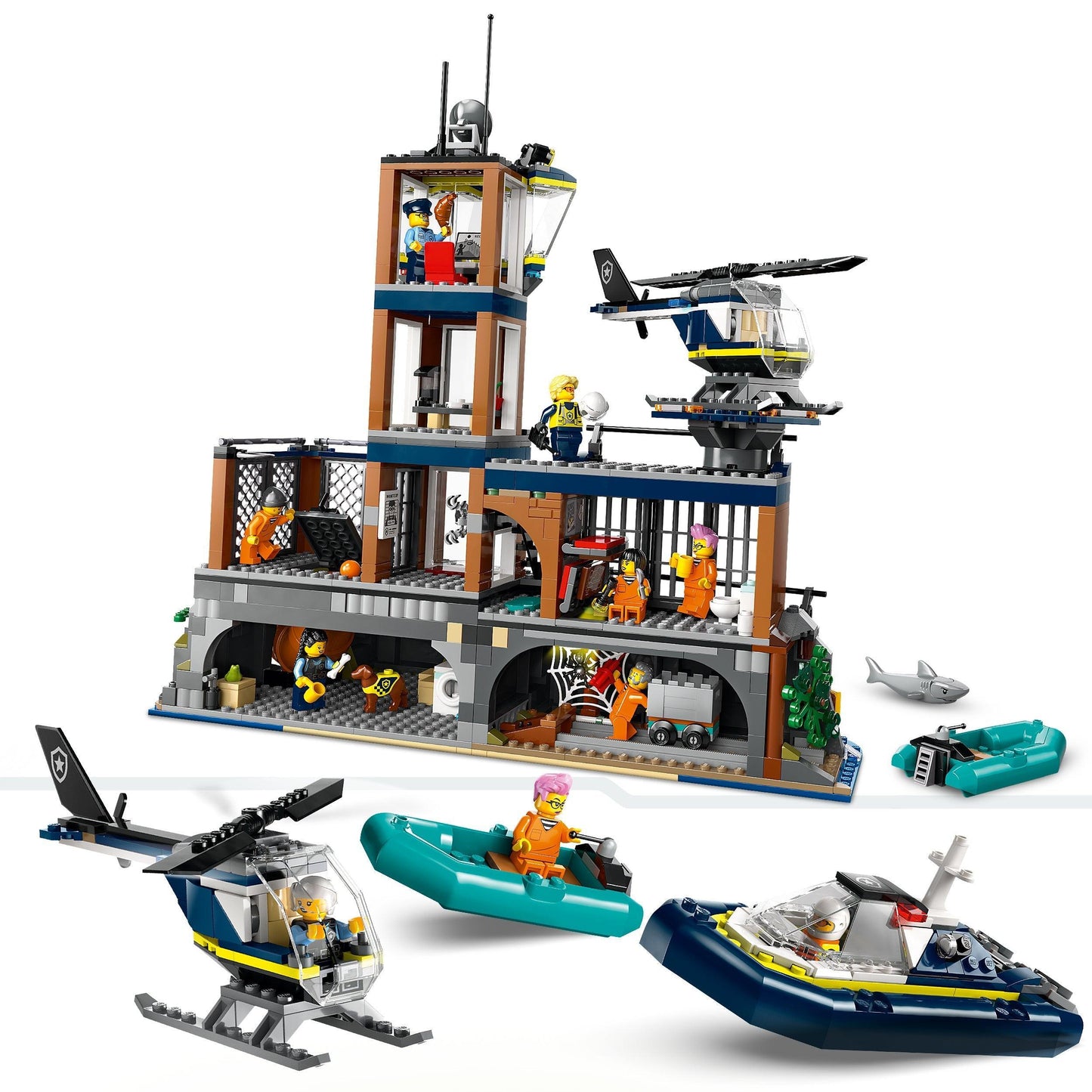 LEGO Police Prison Island 60419 City LEGO City @ 2TTOYS LEGO €. 99.99