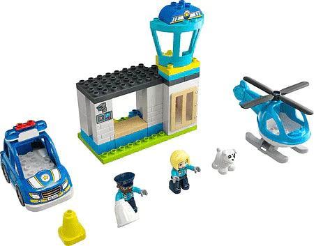 LEGO Police Station & Helicopter 10959 DUPLO LEGO DUPLO @ 2TTOYS LEGO €. 49.99
