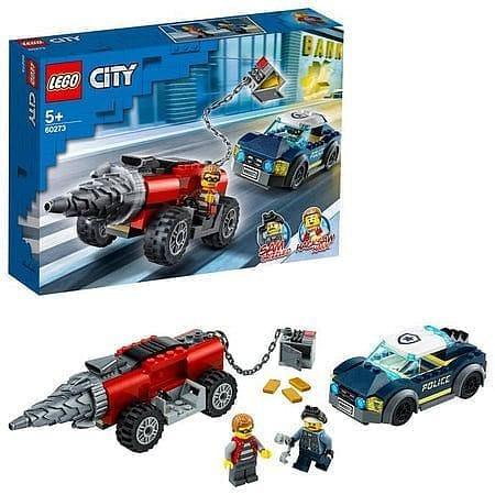 LEGO Politie Boor Achtervolging 60273 City | 2TTOYS ✓ Official shop<br>