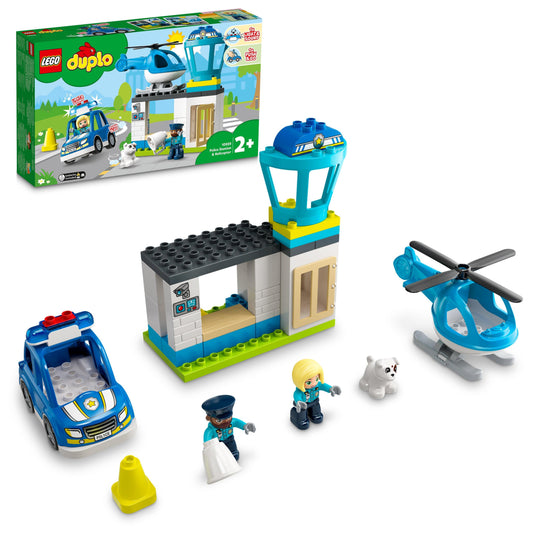 LEGO Politie bureau en helikopter 10959 DUPLO | 2TTOYS ✓ Official shop<br>