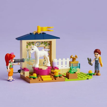 LEGO Pony's wassen in de stal 41696 Friends | 2TTOYS ✓ Official shop<br>
