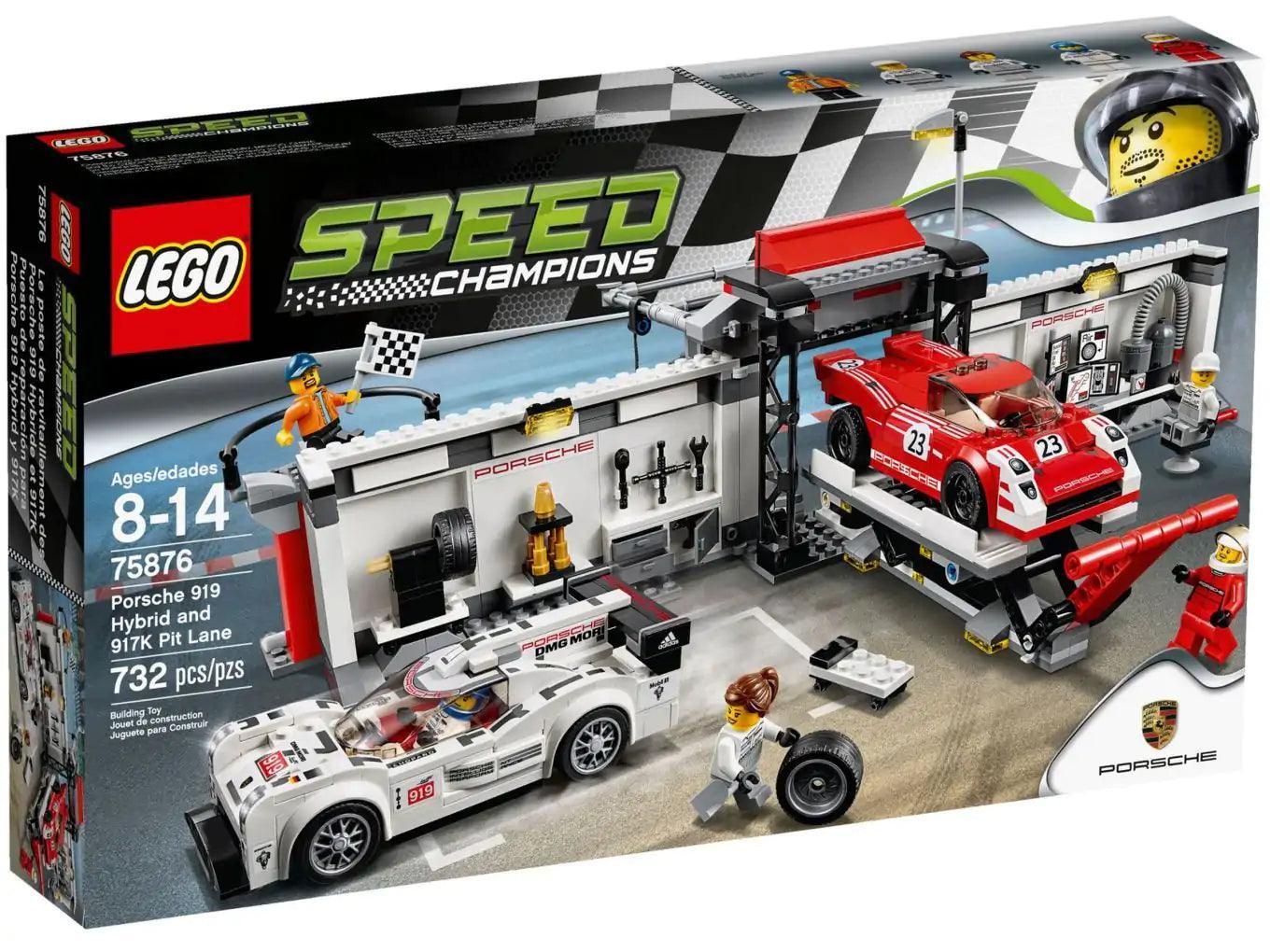 LEGO Porsche 919 Hybrid and 917K Pit Lane 75876 Speedchampions LEGO SPEEDCHAMPIONS @ 2TTOYS LEGO €. 59.99
