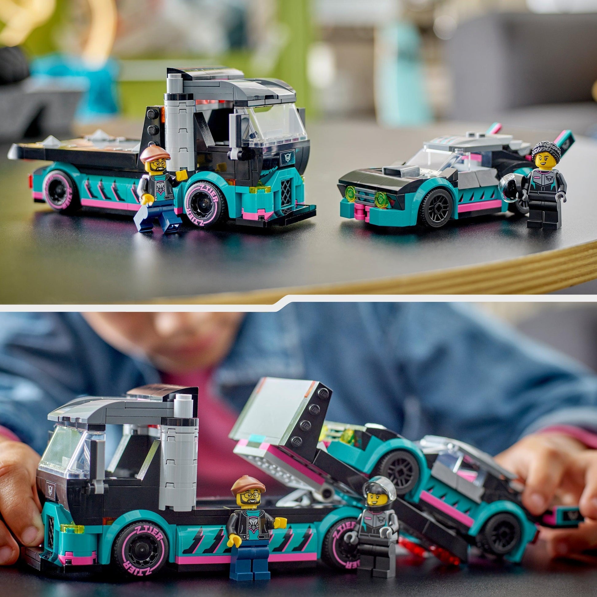 LEGO Race Car and Car Carrier Truck 60406 City LEGO CITY @ 2TTOYS LEGO €. 29.99
