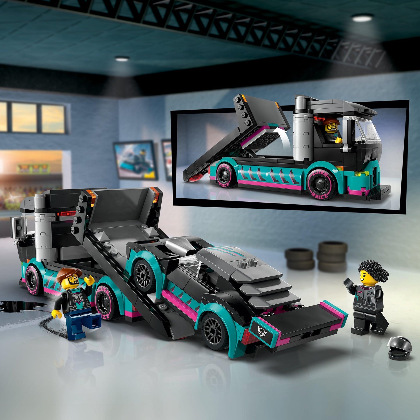 LEGO Race Car and Car Carrier Truck 60406 City LEGO CITY @ 2TTOYS LEGO €. 29.99