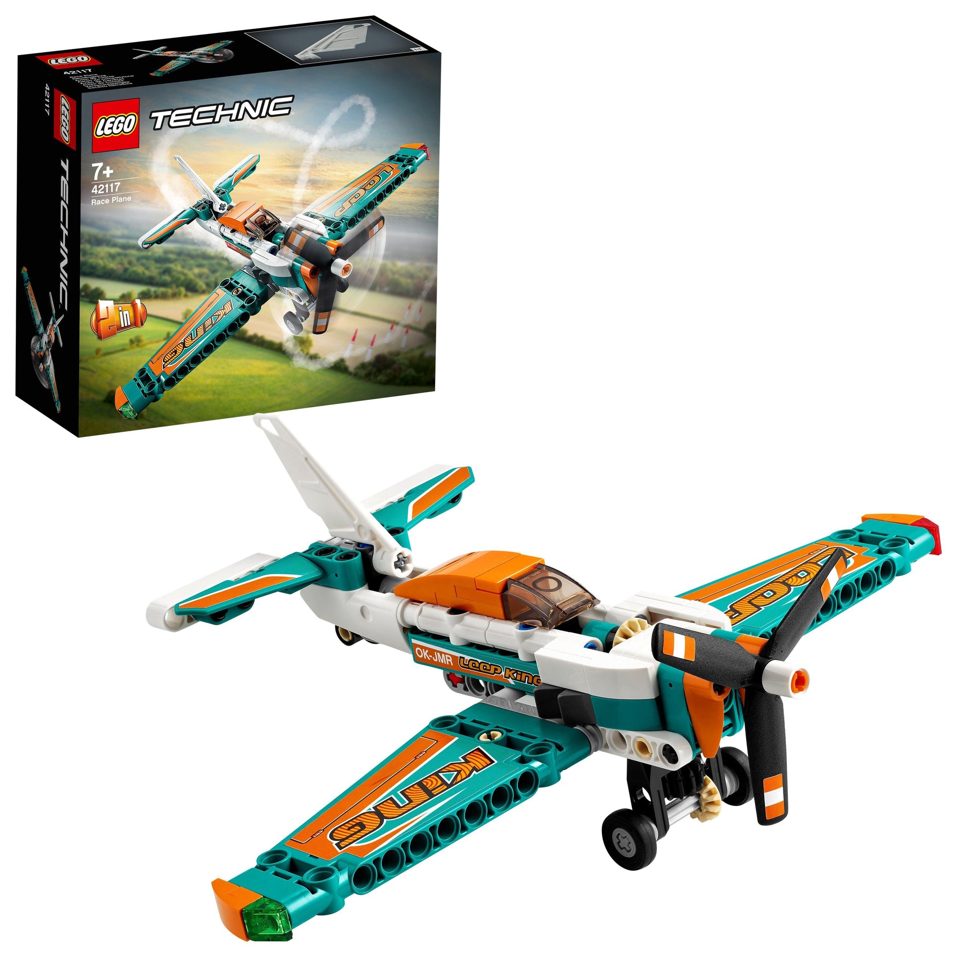 LEGO Race propeller Vliegtuig 42117 Technic | 2TTOYS ✓ Official shop<br>