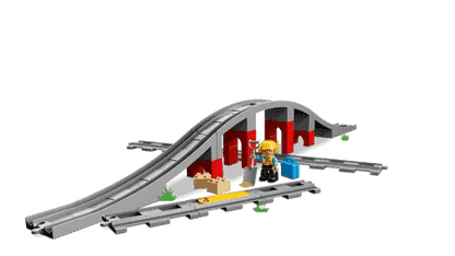 LEGO Rails en brug voor de Duplo trein 10872 DUPLO LEGO DUPLO @ 2TTOYS LEGO €. 20.98