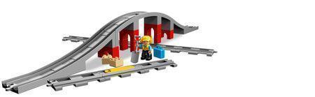 LEGO Rails en brug voor de Duplo trein 10872 DUPLO | 2TTOYS ✓ Official shop<br>