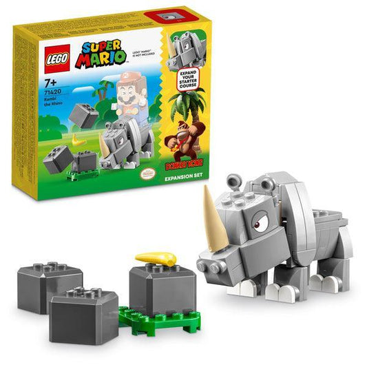 LEGO Rambi the Rhino Expansion Set 71420 SuperMario | 2TTOYS ✓ Official shop<br>