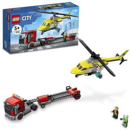 LEGO Rescue Helicopter Transporter 60343 City | 2TTOYS ✓ Official shop<br>