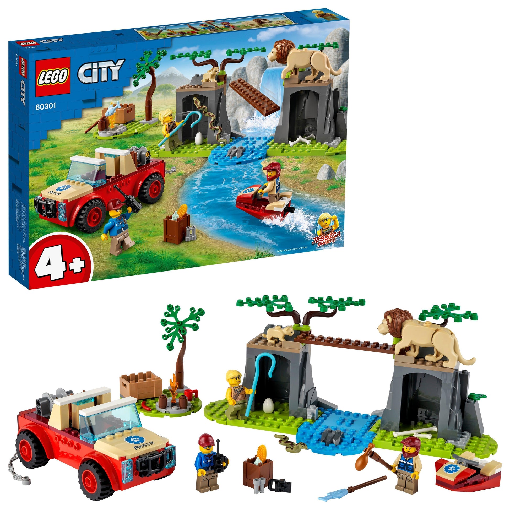 LEGO Rescue off-roader 60301 City LEGO CITY WILDLIFE @ 2TTOYS LEGO €. 44.99