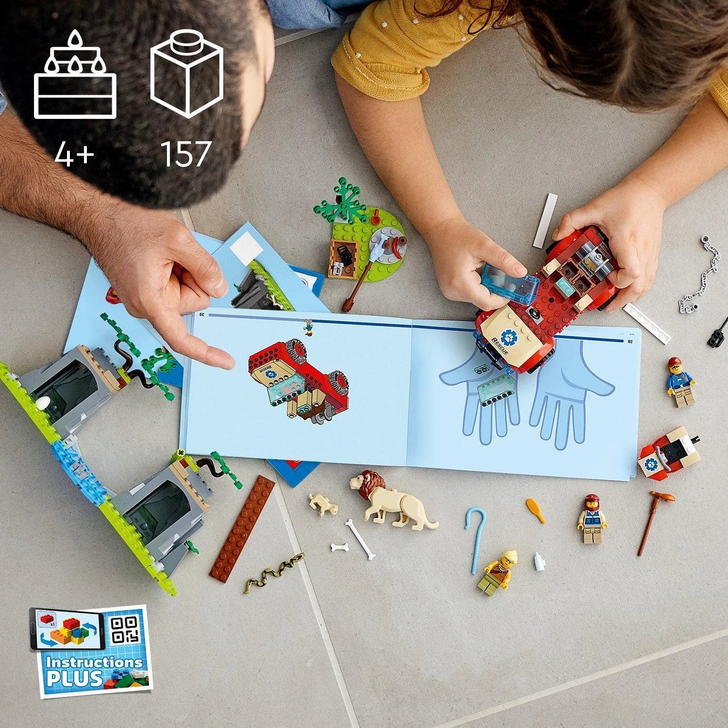 LEGO Rescue off-roader 60301 City LEGO CITY WILDLIFE @ 2TTOYS | Official LEGO shop😊🥰 LEGO €. 44.99