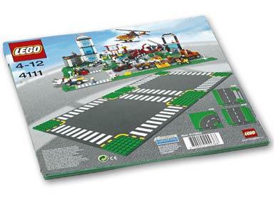 LEGO Road Plates, Cross 4111 City LEGO CITY @ 2TTOYS LEGO €. 7.00