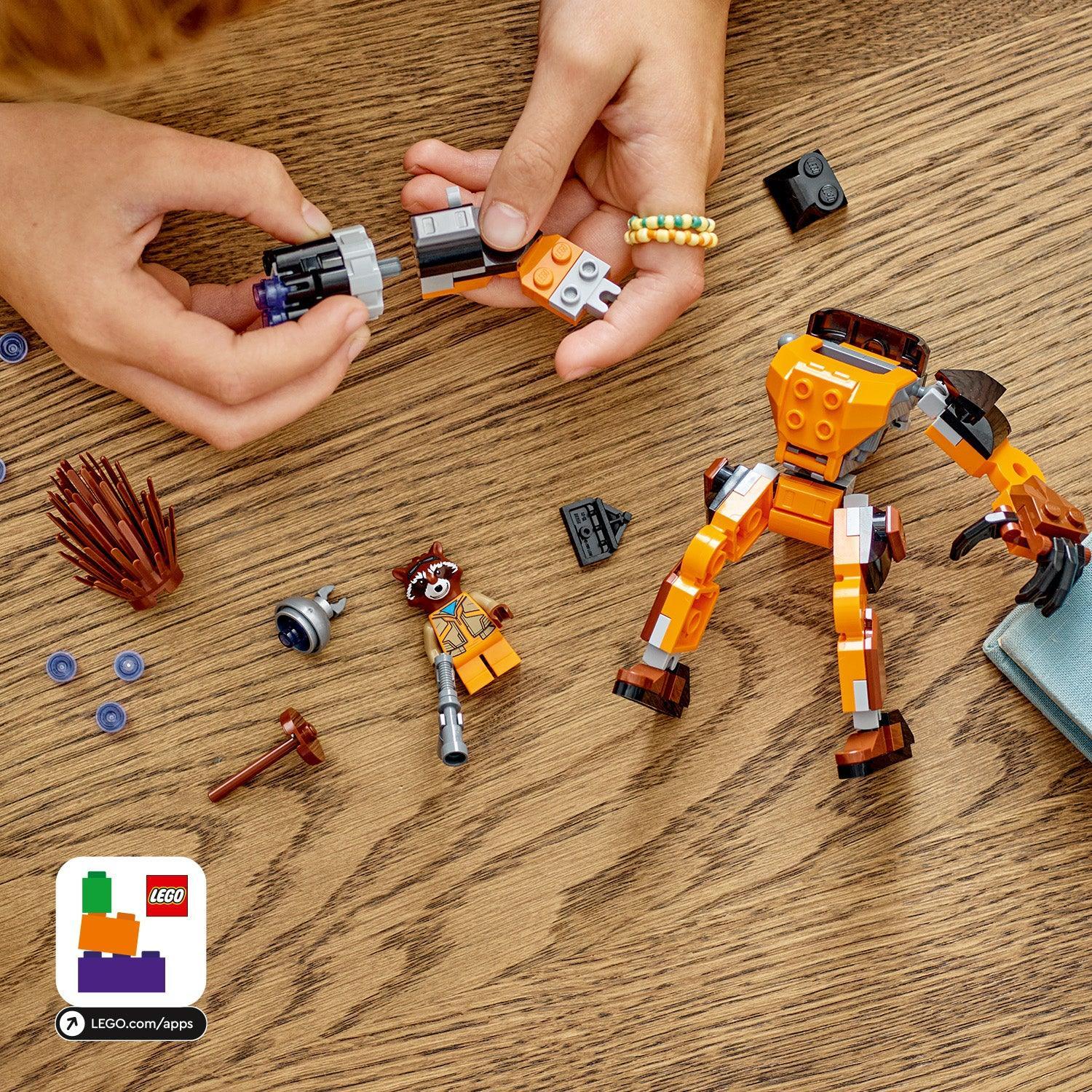 LEGO Rocket mechapantser 76243 Superheroes | 2TTOYS ✓ Official shop<br>