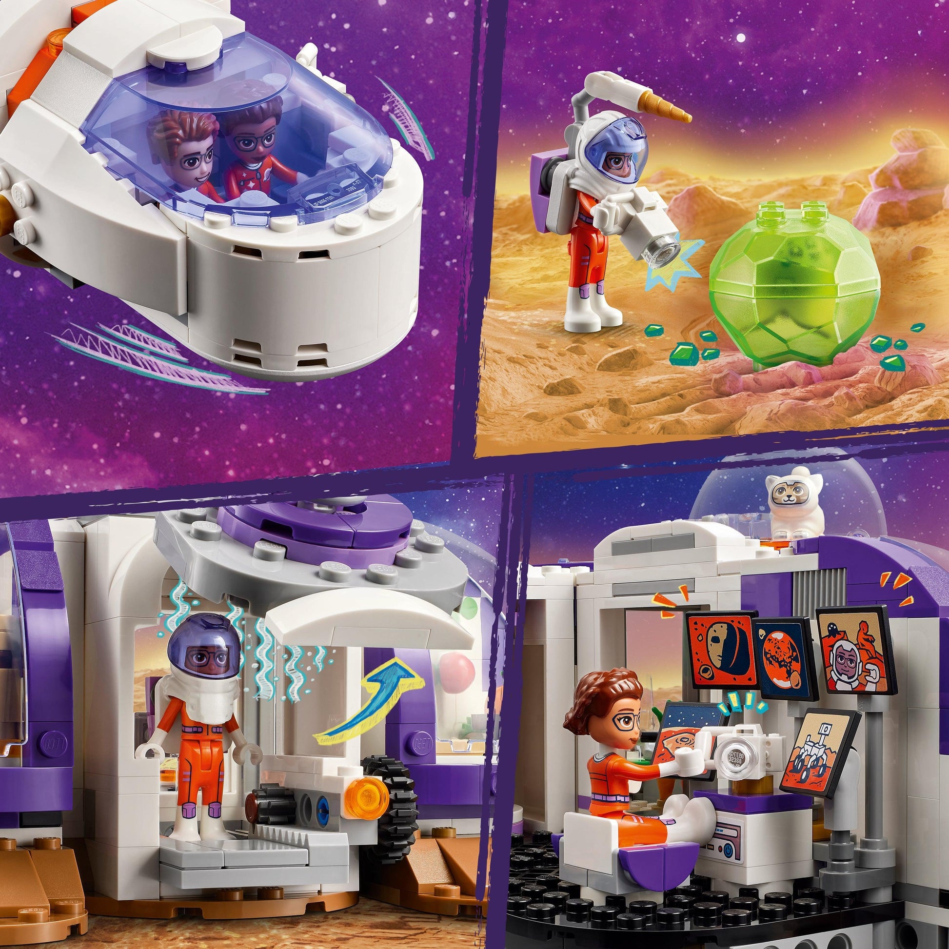 LEGO Ruimte station op mars met raket 42605 Friends | 2TTOYS ✓ Official shop<br>