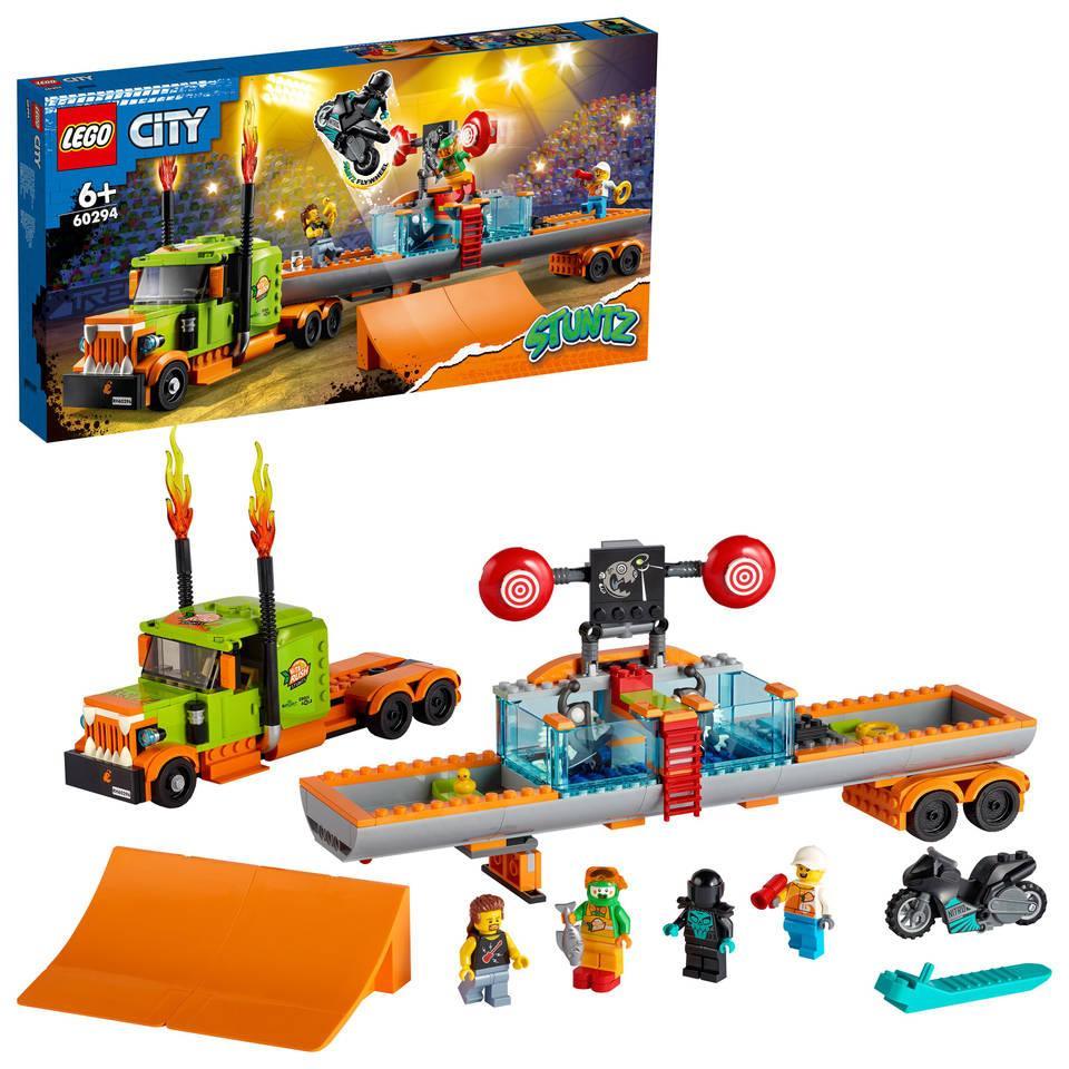 LEGO Showtruck vliegwiel aangedreven stunt motor 60294 City | 2TTOYS ✓ Official shop<br>
