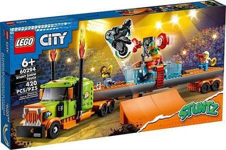 LEGO Showtruck vliegwiel aangedreven stunt motor 60294 City | 2TTOYS ✓ Official shop<br>