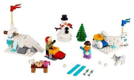 LEGO Snowbal Fight Sneeuwballen gevecht 40424 Creator LEGO BRICKHEADZ @ 2TTOYS LEGO €. 19.99