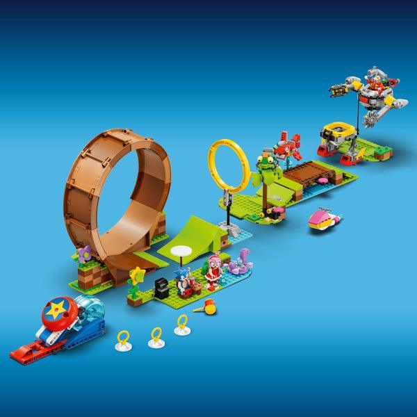 LEGO Sonic's looping-uitdaging in de Green Hill Zone 76994 Sonic LEGO @ 2TTOYS LEGO €. 88.99