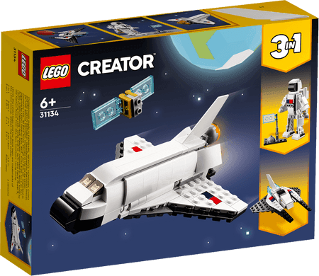 LEGO Space Shuttle with astronaut 31134 Creator 3 in 1 Bouwsets @ 2TTOYS LEGO €. 9.99