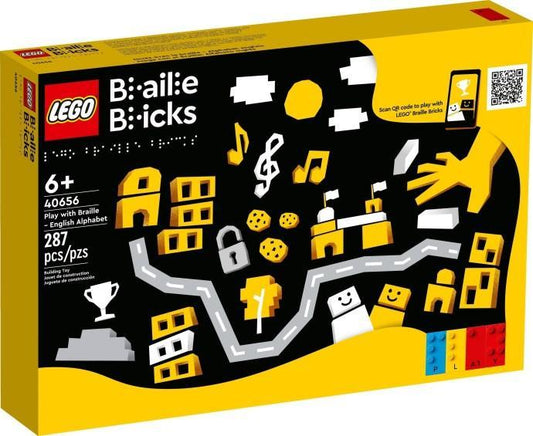LEGO Spelen met braille – Engels alfabet 40656 LEGO | 2TTOYS ✓ Official shop<br>