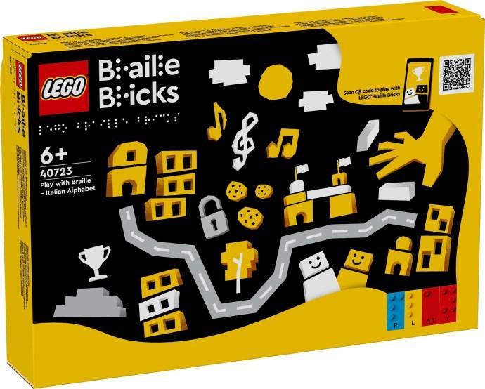 LEGO Spelen met braille – Italiaans alfabet 40723 LEGO LEGO CREATOR @ 2TTOYS 2TTOYS €. 89.99