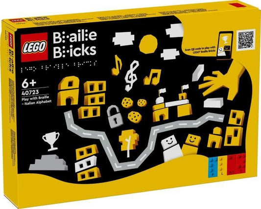 LEGO Spelen met braille – Italiaans alfabet 40723 LEGO | 2TTOYS ✓ Official shop<br>