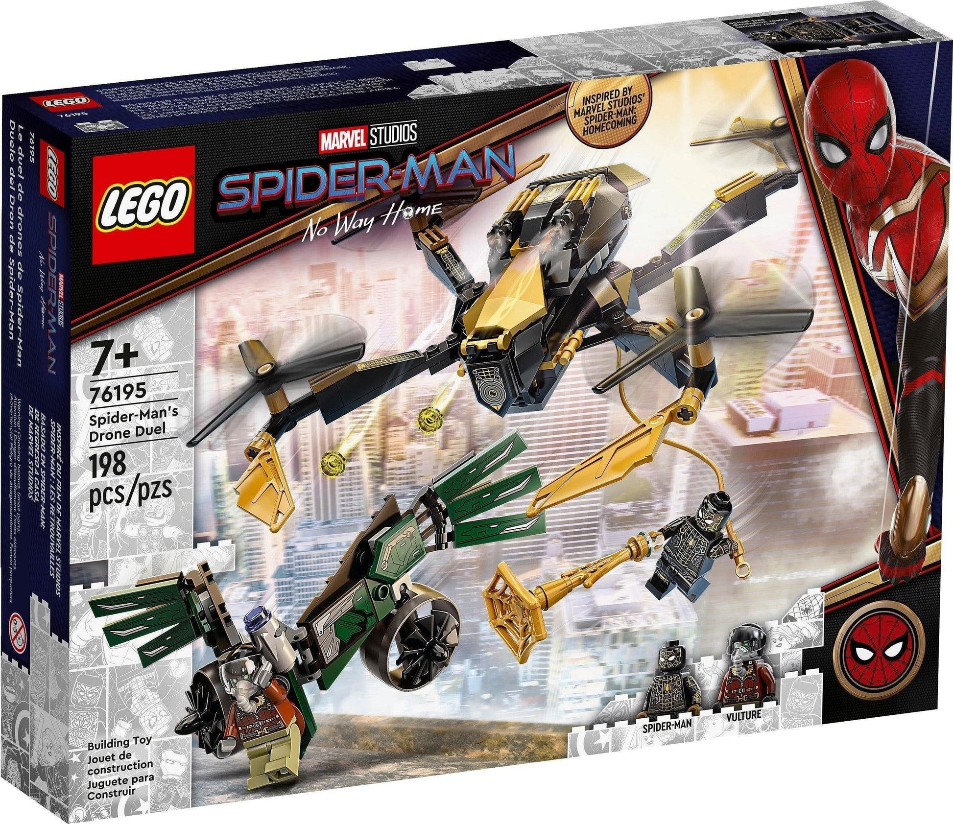 LEGO Spider-Man's duel met de drone 76195 Super Heroes | 2TTOYS ✓ Official shop<br>
