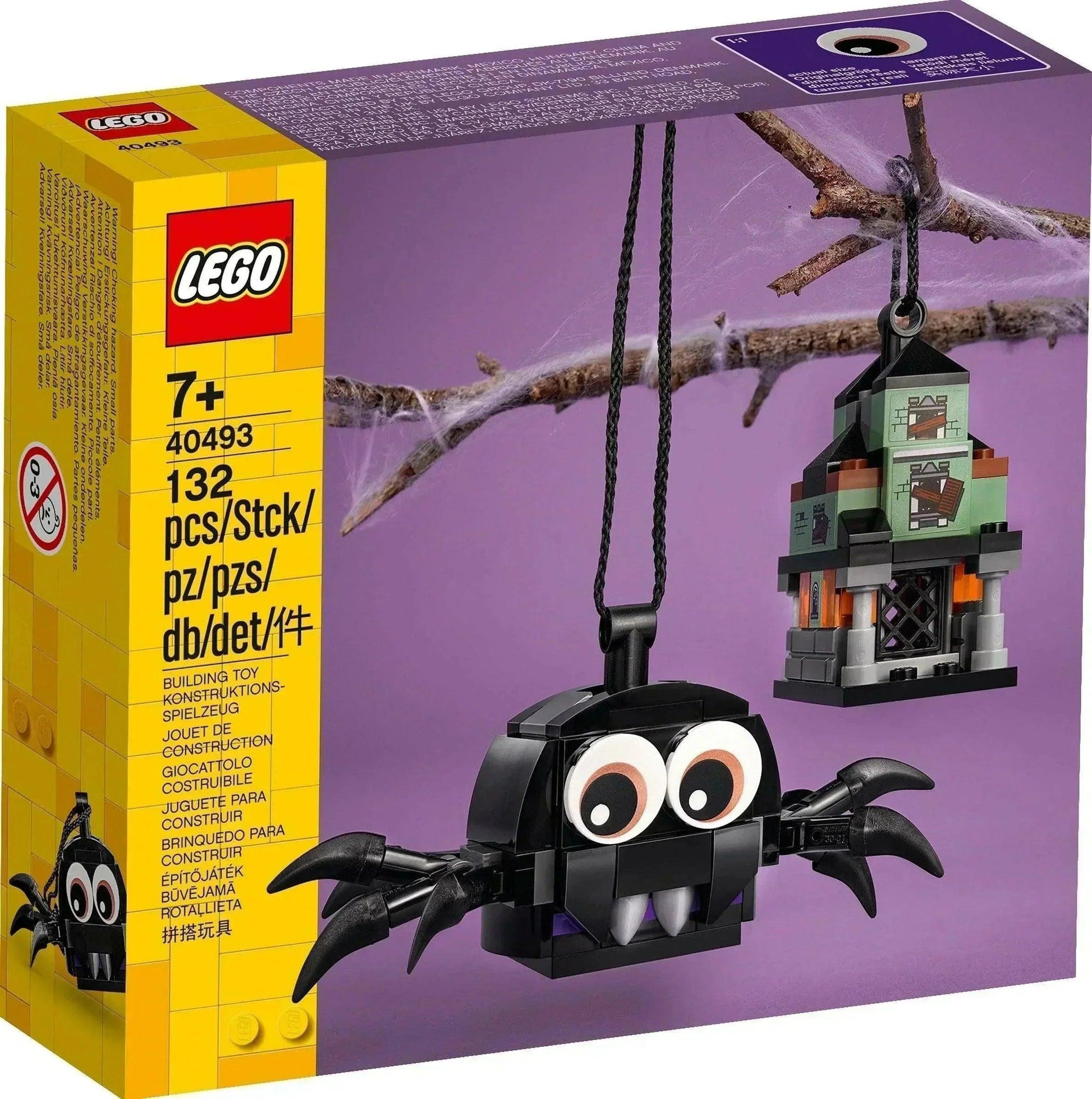 LEGO Spin en spookhuis pakket 40493 Brickheadz | 2TTOYS ✓ Official shop<br>