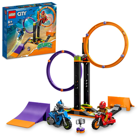 LEGO Spinning Stunt-uitdaging 60360 City LEGO CITY @ 2TTOYS LEGO €. 29.49
