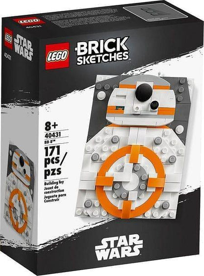 LEGO Star Wars BB-8 mosaic 40431 Brick Sketches LEGO STARWARS @ 2TTOYS LEGO €. 19.99