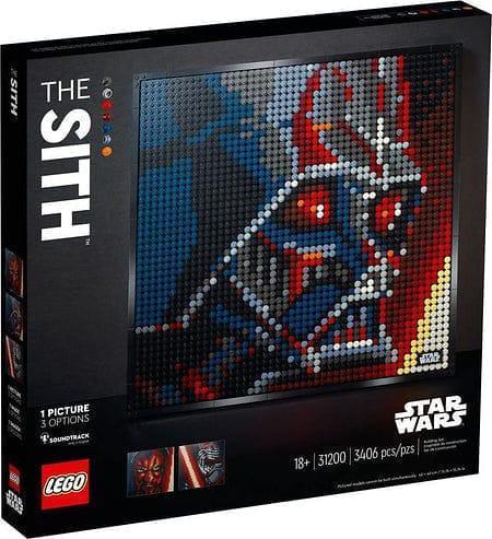 LEGO Star Wars The Sith Mosaic 31200 Art LEGO ART @ 2TTOYS LEGO €. 124.99