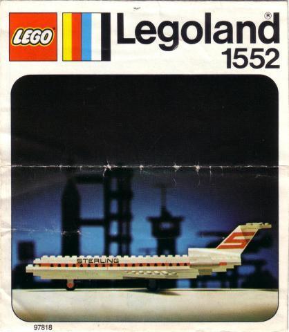 LEGO Sterling Boeing 727 1552 LEGOLAND LEGO LEGOLAND @ 2TTOYS LEGO €. 19.99