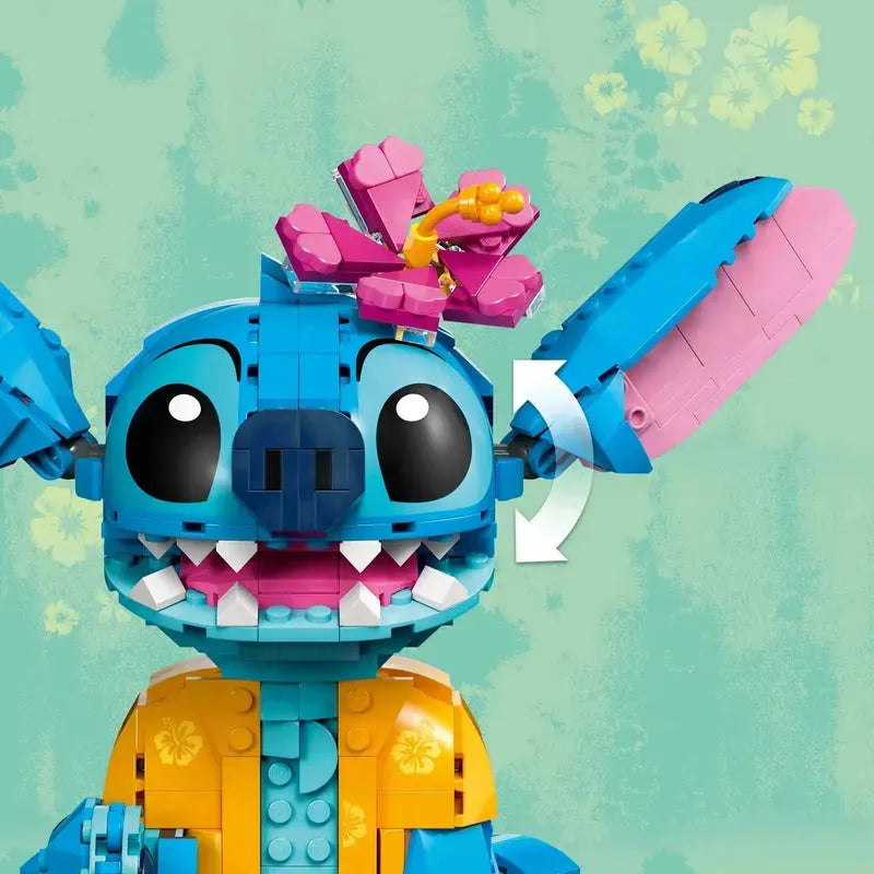 LEGO 43249 Stitch, the cute alien from Lilo & Stitch