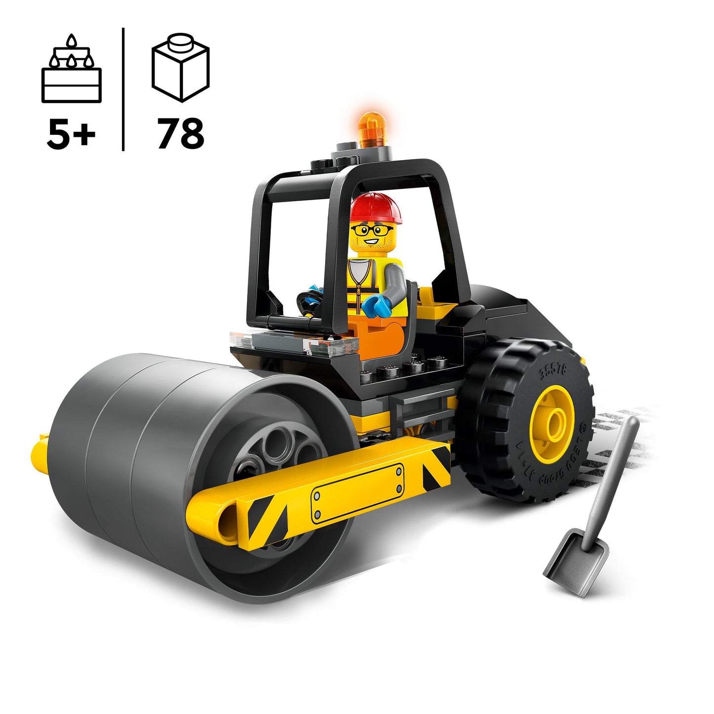 LEGO Stoomwals 60401 City | 2TTOYS ✓ Official shop<br>