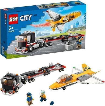 LEGO Stunt Vliegtuig transport op de vrachtwagen 60289 City | 2TTOYS ✓ Official shop<br>