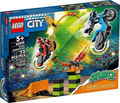 LEGO Stuntcompetitie met 2 vliegwiel motoren en schans 60299 City | 2TTOYS ✓ Official shop<br>
