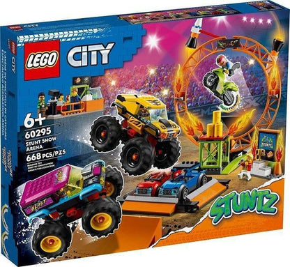 LEGO Stuntshow arena met vliegwiel aangedreven motor 60295 City Stuntz | 2TTOYS ✓ Official shop<br>