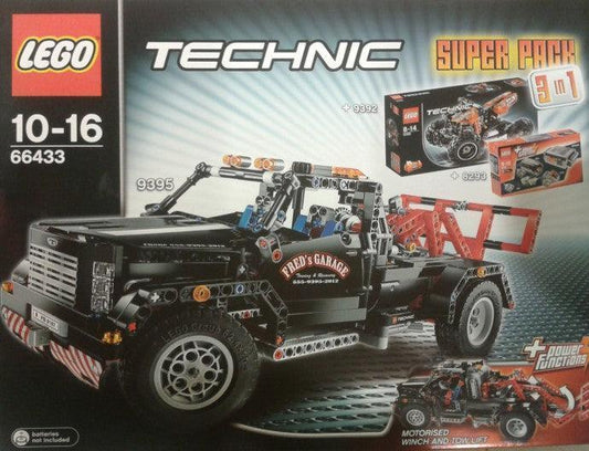 LEGO Super Pack 3-in-1 66433 TECHNIC | 2TTOYS ✓ Official shop<br>