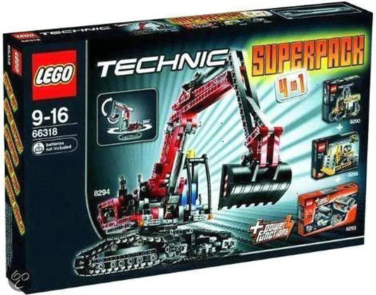 LEGO Super Pack 4 in 1 66318 TECHNIC | 2TTOYS ✓ Official shop<br>