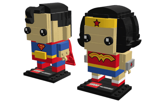 LEGO Superman & Wonder Woman 41490 BrickHeadz LEGO Superman & Wonder Woman 41490 BrickHeadz 41490 @ 2TTOYS LEGO €. 39.99