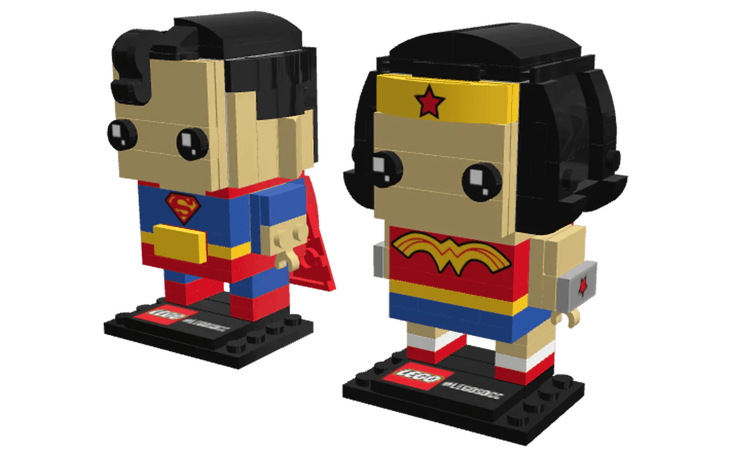 LEGO Superman & Wonder Woman 41490 BrickHeadz | 2TTOYS ✓ Official shop<br>