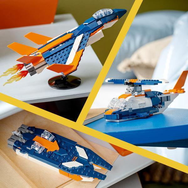 LEGO Supersonisch Straal vliegtuig 31126 Creator 3-in-1 | 2TTOYS ✓ Official shop<br>
