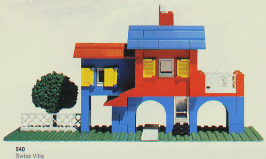 LEGO Swiss villa 540 LEGOLAND LEGO LEGOLAND @ 2TTOYS LEGO €. 29.99