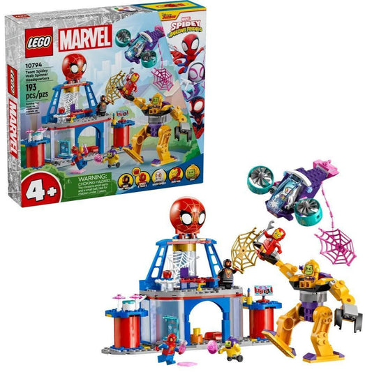 LEGO Team Spidey Web Spinner Headquarters 10794 Spidey LEGO Spiderman @ 2TTOYS LEGO €. 54.99