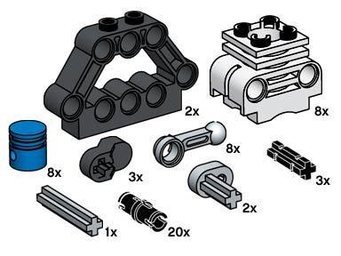 LEGO Technic Motor 10077 Bulk Bricks | 2TTOYS ✓ Official shop<br>