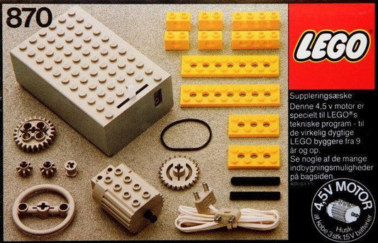 LEGO Technical Motor, 4.5V 870 TECHNIC LEGO TECHNIC @ 2TTOYS LEGO €. 29.99