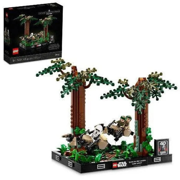 LEGO The Endor Speeder Bike Chase Diorama 75353 StarWars LEOG STARWARS @ 2TTOYS | Official LEGO shop😊🥰 LEGO €. 79.99