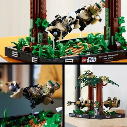 LEGO The Endor Speeder Bike Chase Diorama 75353 StarWars LEOG STARWARS @ 2TTOYS | Official LEGO shop😊🥰 LEGO €. 79.99