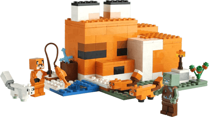 LEGO The Fox Lodge 21178 Minecraft LEGO MINECRAFT @ 2TTOYS LEGO €. 16.98