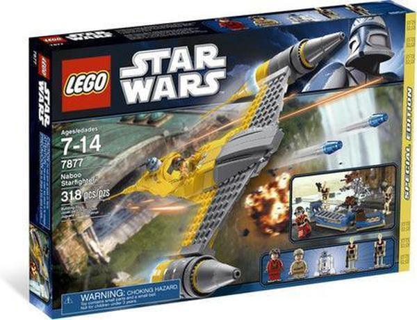 LEGO The Naboo Starfighter 7877 StarWars LEGO STARWARS @ 2TTOYS LEGO €. 124.99